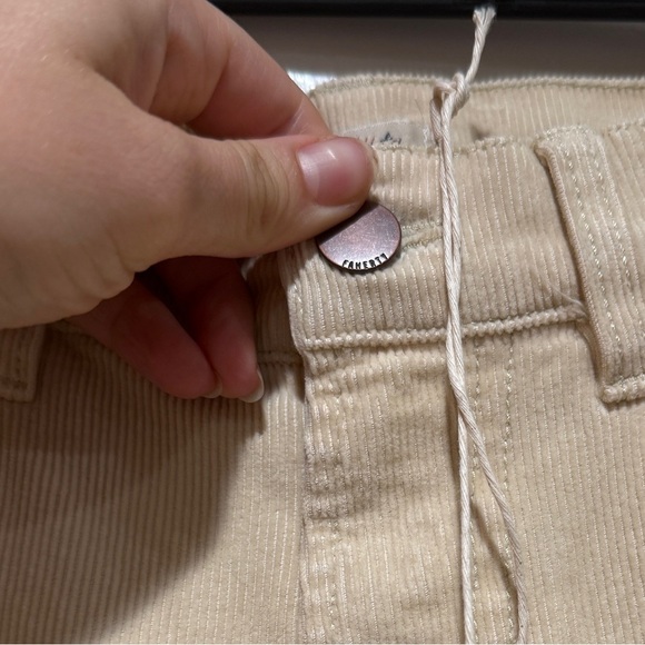 New Faherty Womens Softstretch Corduroy Flare Pants Sz 29 Fall Capsule Staple - Picture 8 of 10